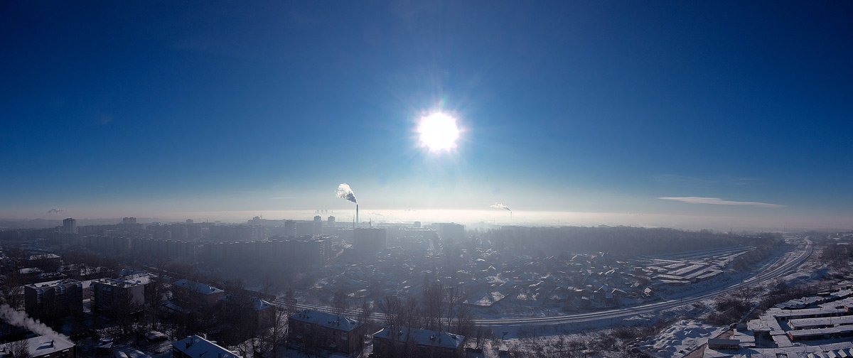 фото "обмороженый город" метки: город, панорама, 