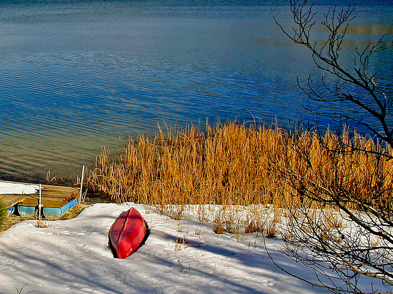 фото "Little Red Boat" метки: пейзаж, вода