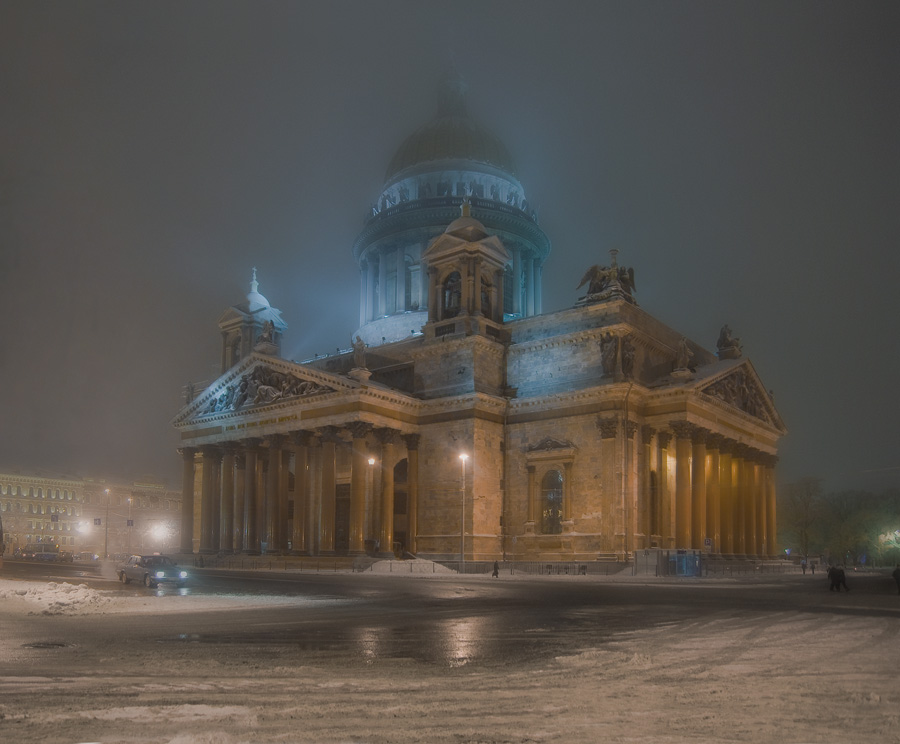 фото "Winter," метки: архитектура, пейзаж, зима