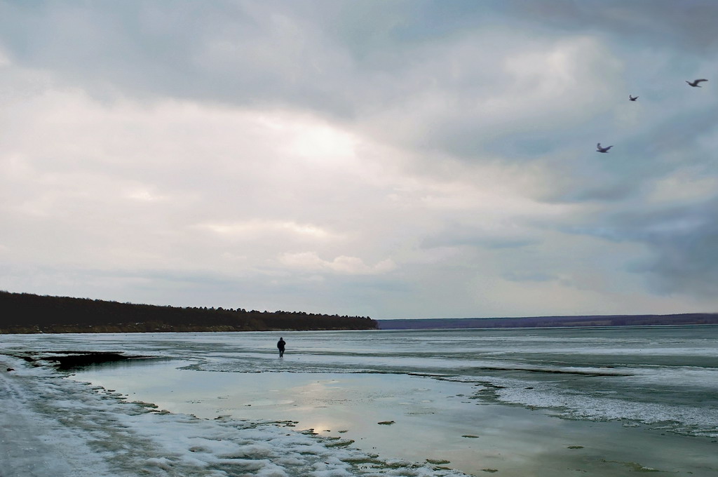 photo "Returning from fishing" tags: landscape, spring, water