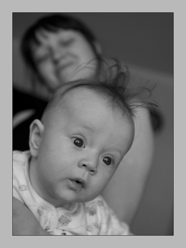 photo "Мой внук Егорка 4 месяца" tags: portrait, genre, children