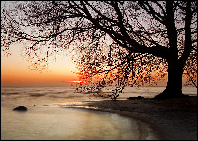 photo "Sunset at Lough Neagh" tags: landscape, sunset