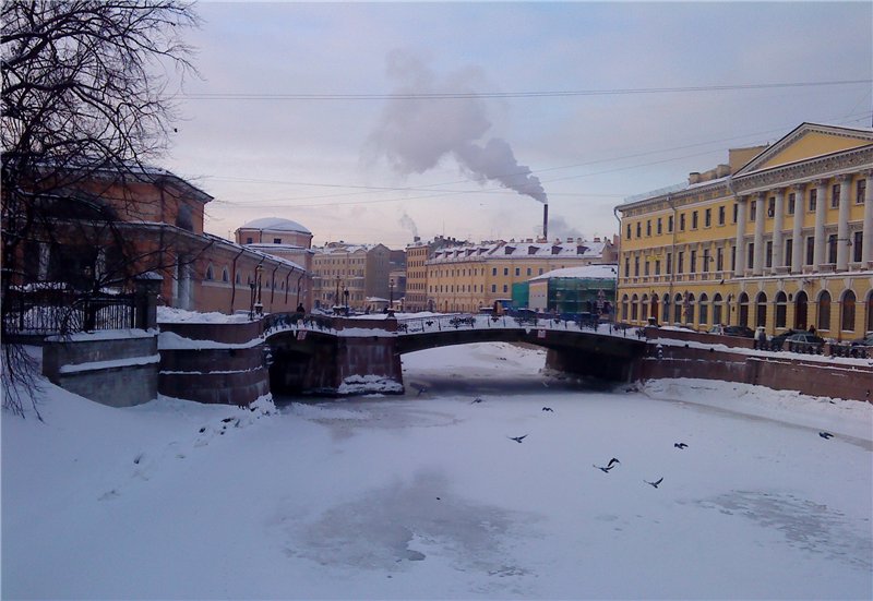 фото "В Петербурге -20" метки: архитектура, пейзаж, зима