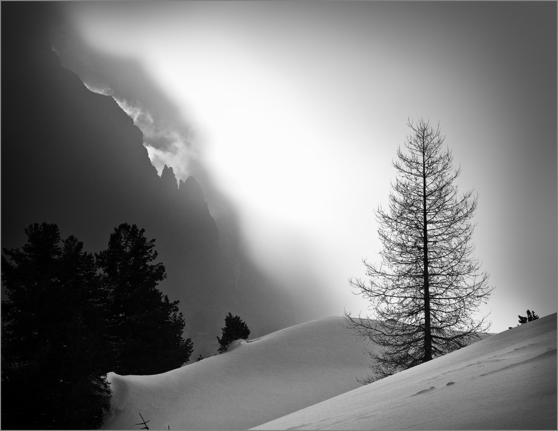 photo "***" tags: landscape, black&white, mountains