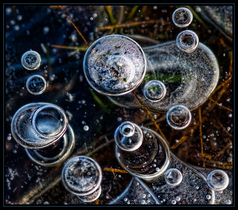 photo "Icebubbles" tags: abstract, 