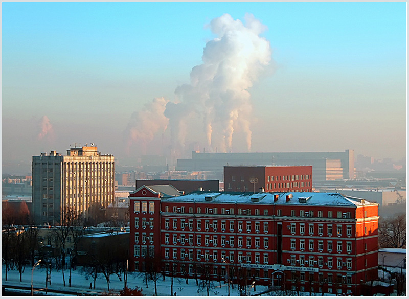 photo "Moscow. January, 2010" tags: city, fragment, 