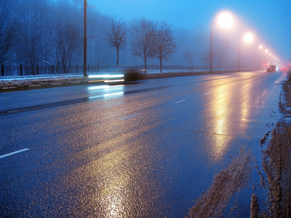 photo "Fog in the City (5)" tags: landscape, city, night