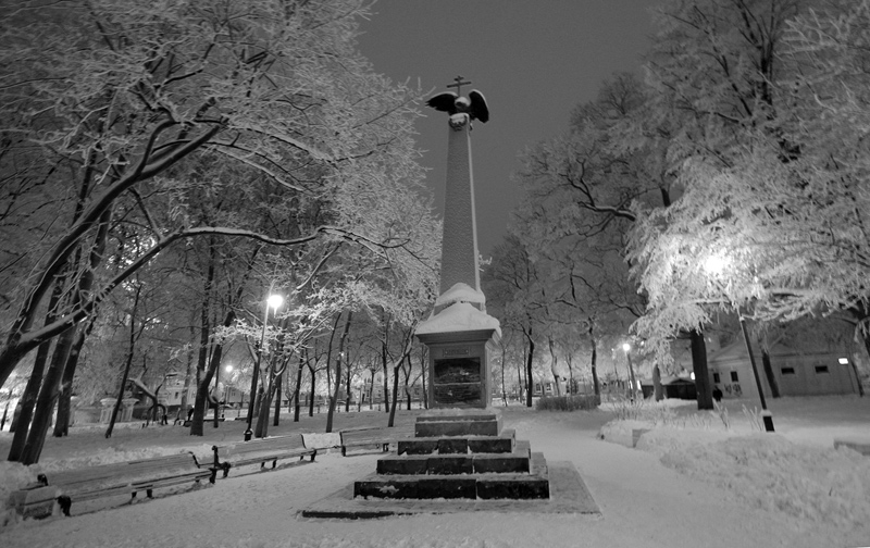 photo "***" tags: landscape, night, winter