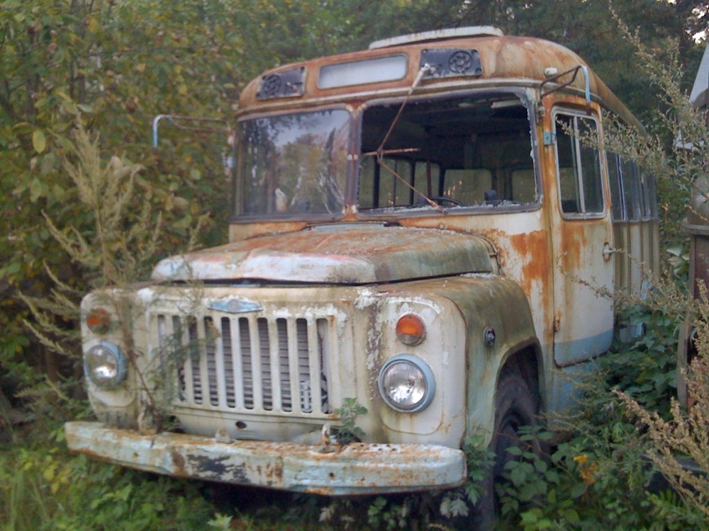 photo "Old Bus" tags: technics, 