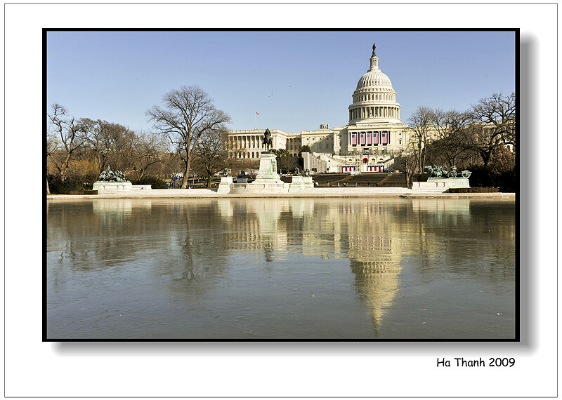 фото "The United States Capitol" метки: архитектура, пейзаж, зима