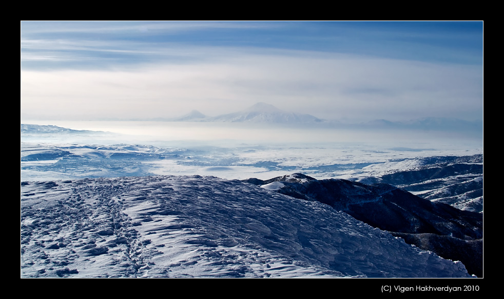 photo "Ararat from Tsaghkadzor" tags: landscape, travel, mountains