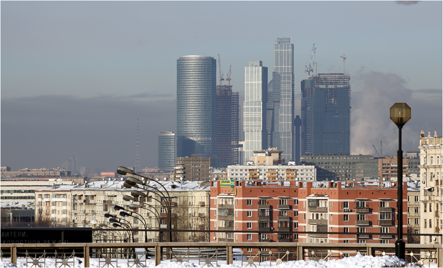photo "Moscow. New and not very ..." tags: city, 