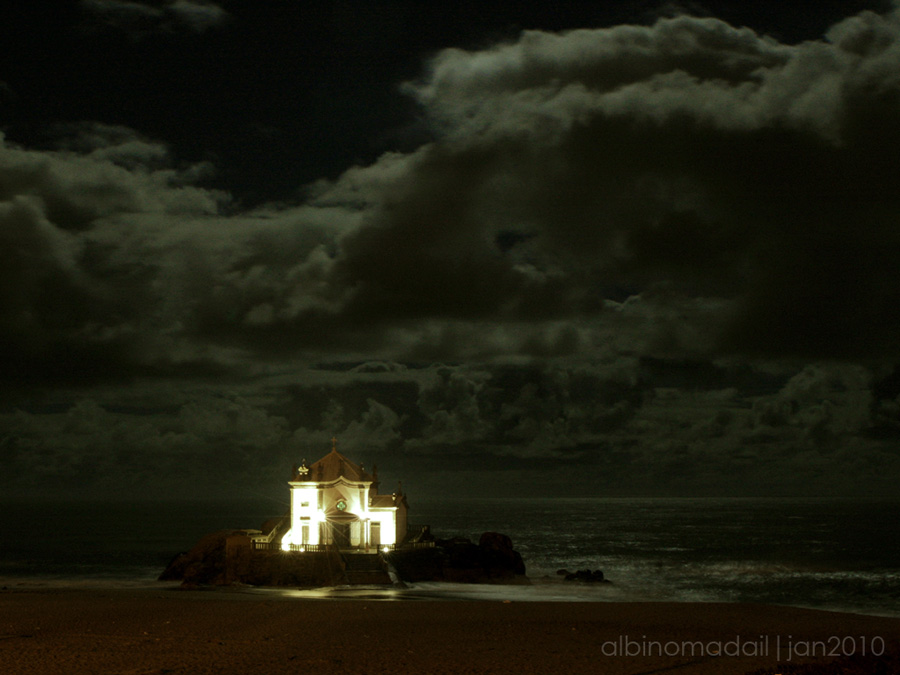 photo "Senhor da Pedra ao luar." tags: landscape, panoramic, night