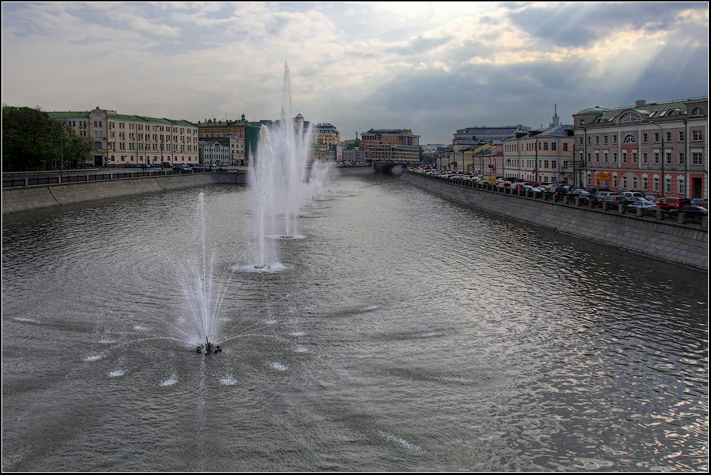 photo "Moscow fountains" tags: city, architecture, landscape, 