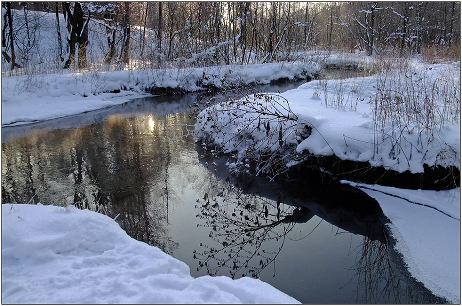 photo "*** V***" tags: landscape, water, winter