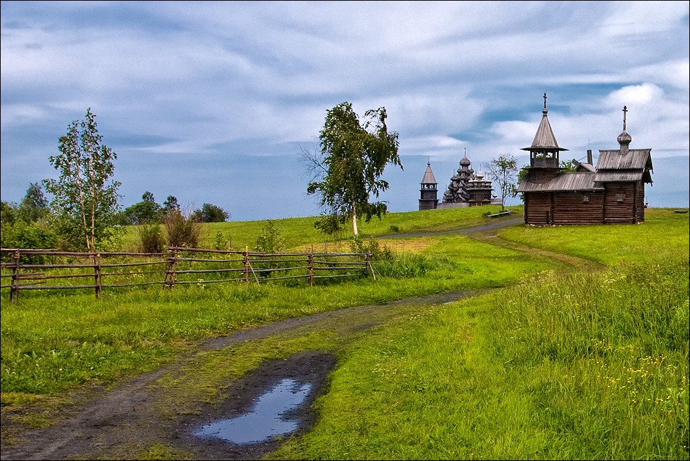 фото "Прогулка в Кижах" метки: пейзаж, архитектура, 