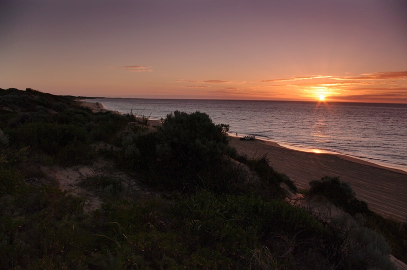 photo "Sunset near Bunburry" tags: landscape, sunset, water