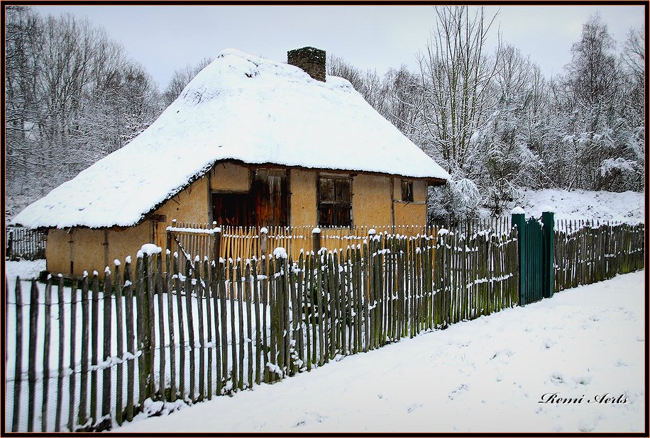 фото "old little house" метки: пейзаж, репортаж, зима