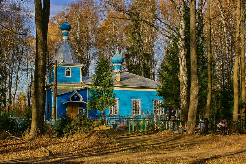 фото "сельский приход" метки: , храм