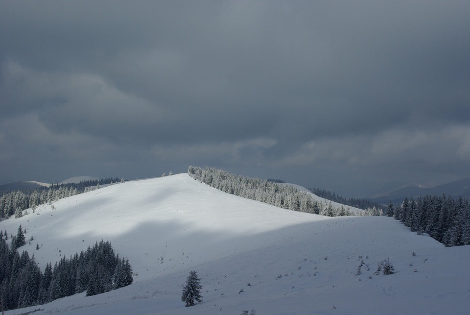 photo "Peak" tags: landscape, mountains, winter