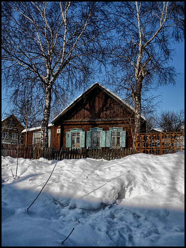 фото "Городская окраина..." метки: пейзаж, зима