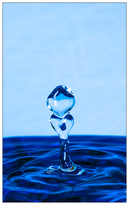 photo "Blue water" tags: macro and close-up, 
