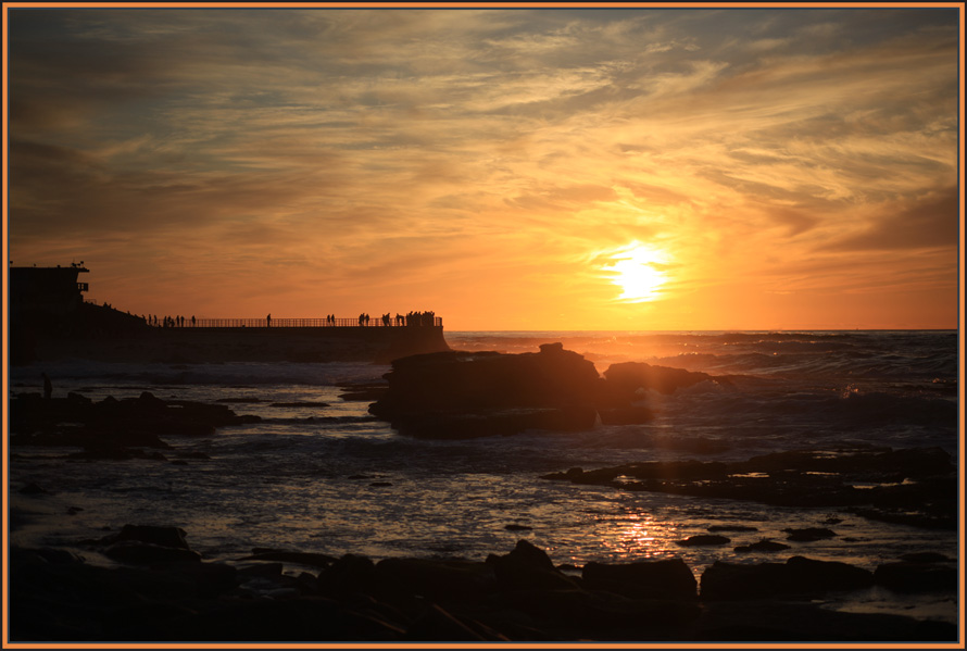 photo "californian sunset" tags: landscape, sunset, water