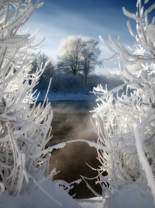 фото "Морозная рамочка" метки: пейзаж, зима