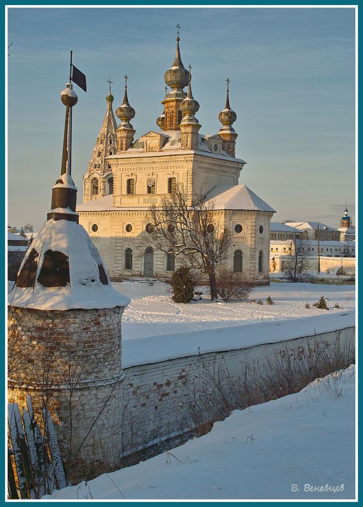 фото "Юрьев-Польский, Михайло-Архангельский мужской монастырь" метки: архитектура, пейзаж, 