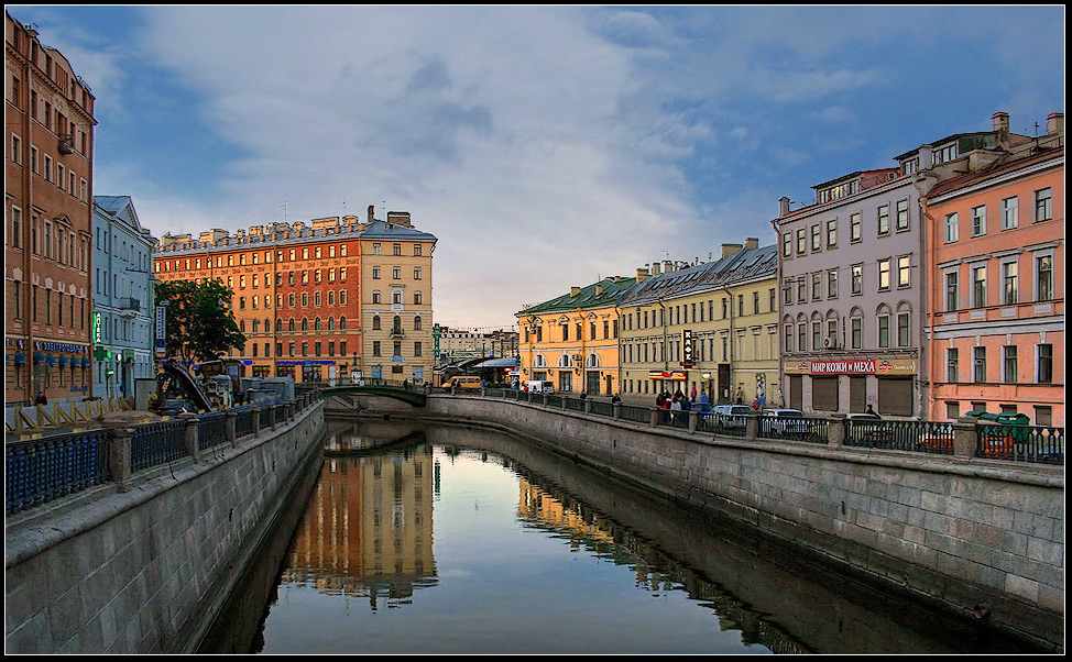 фото "Санкт-Петербург. Канал" метки: город, архитектура, пейзаж, 