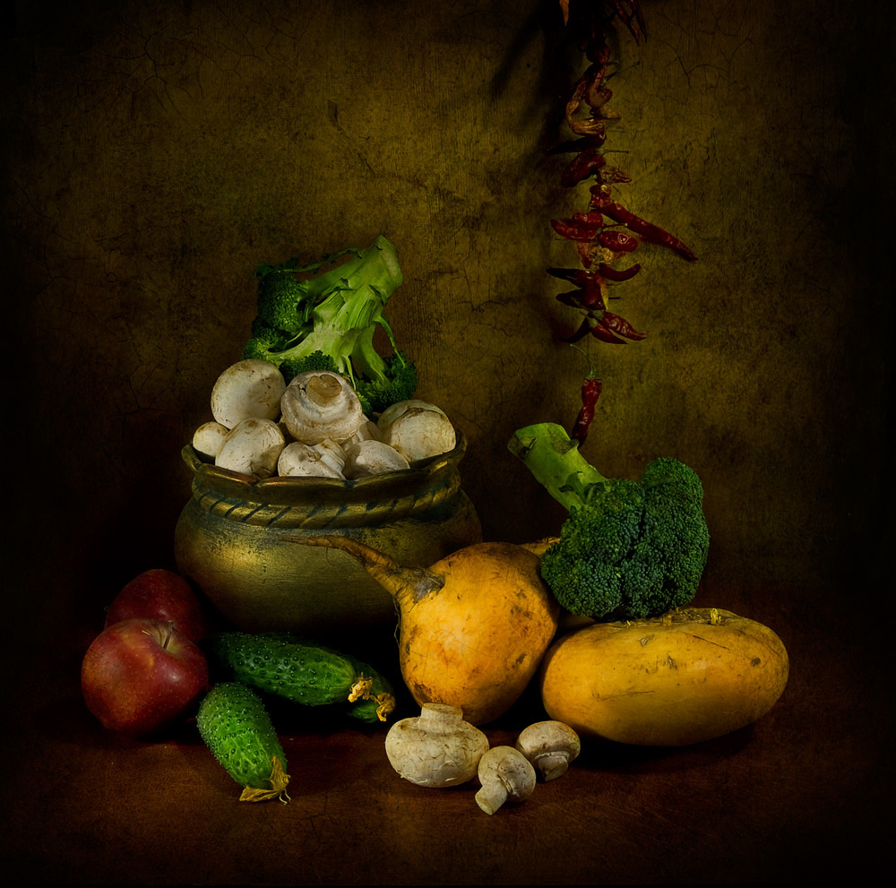 photo "Vegetarian naturmort" tags: still life, 