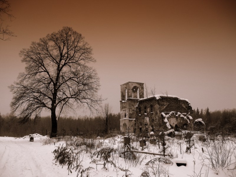 photo "пейзаж,черно-белое,природа.зима" tags: landscape, misc., 