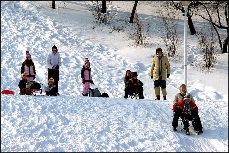 фото "Joy is experienced by all ages!" метки: пейзаж, репортаж, зима