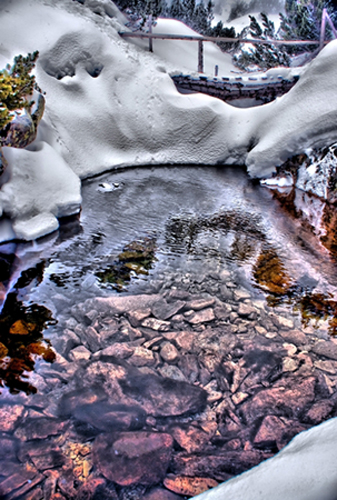 photo "under the bridge" tags: landscape, digital art, 