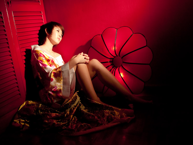 photo "Red Lantern" tags: portrait, glamour, woman