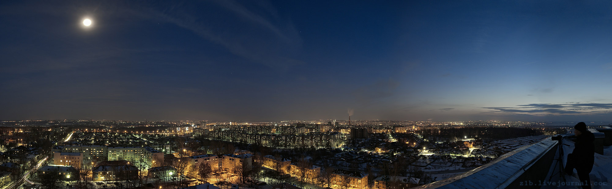 фото "по колено в сугробе" метки: город, панорама, 