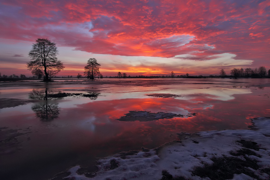 photo "Bzura valley" tags: landscape, sunset