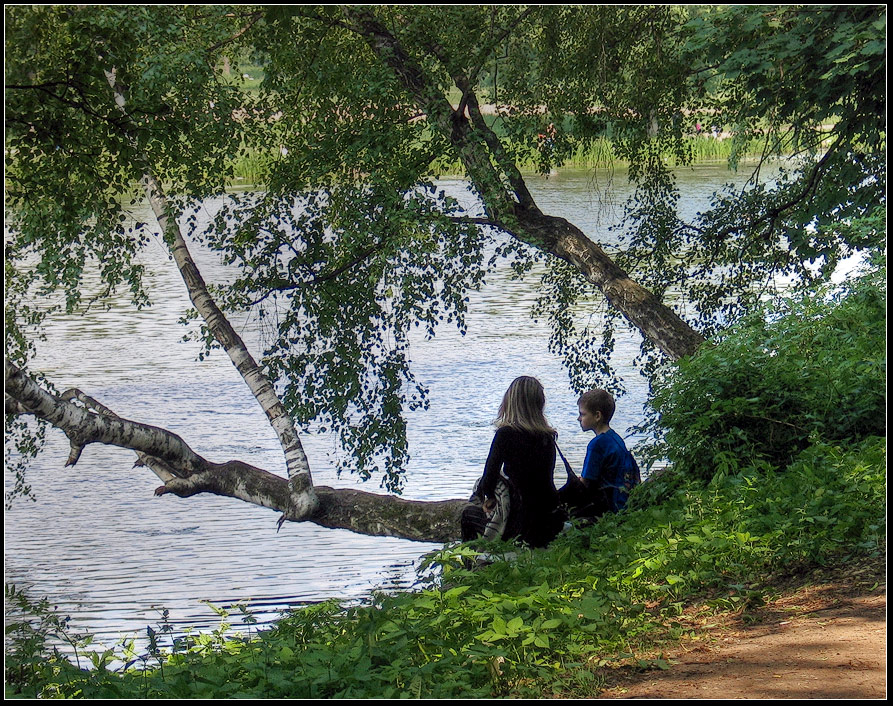 фото "лето в парке" метки: пейзаж, жанр, лето