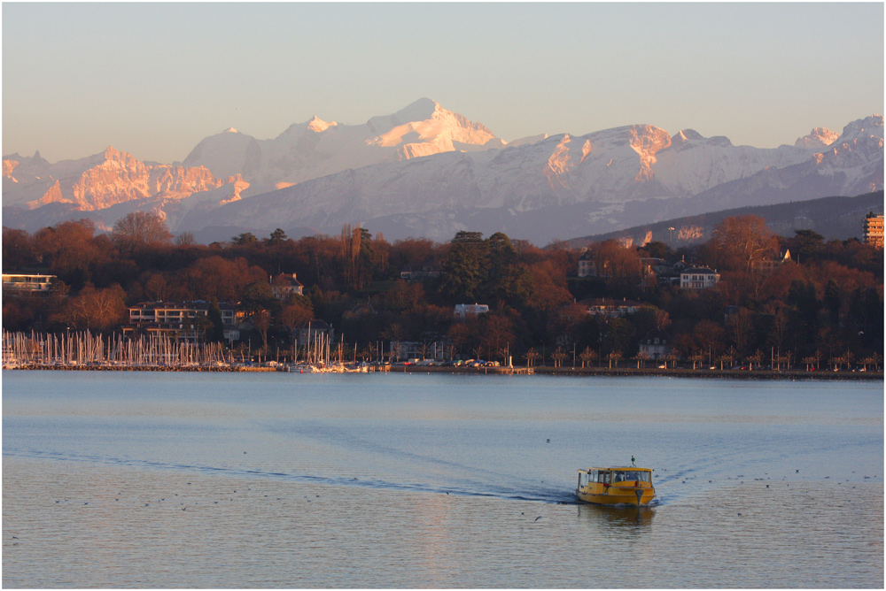 photo "Montblanc at the sunset" tags: landscape, travel, Europe, sunset