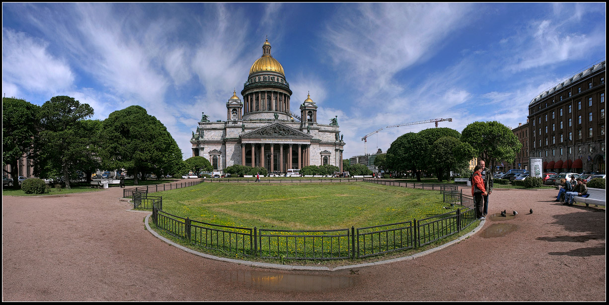 photo "St. Petersburg. St. Isaac's Cathedral" tags: architecture, panoramic, landscape, 