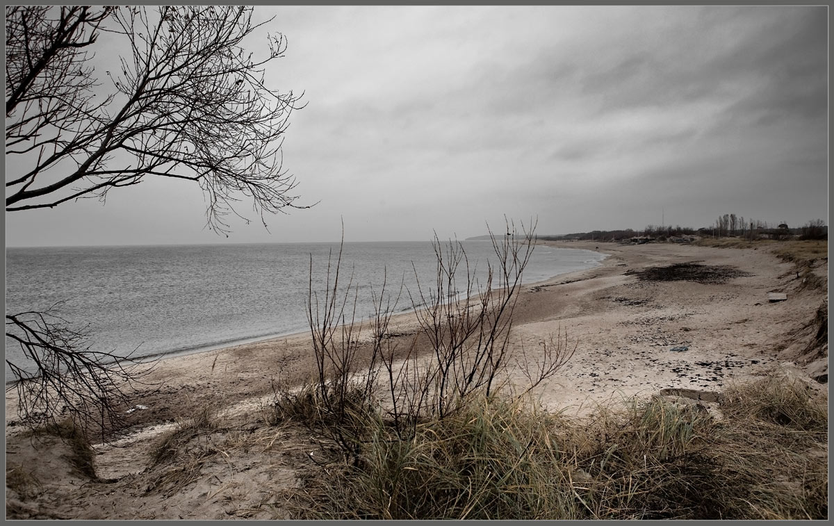 photo "Gloomy day" tags: landscape, water