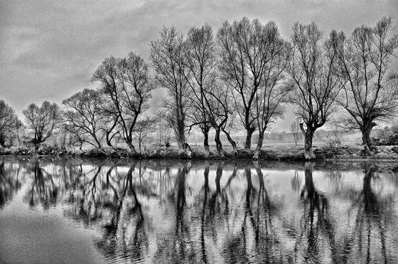 photo "enjoy the silence" tags: landscape, black&white, 