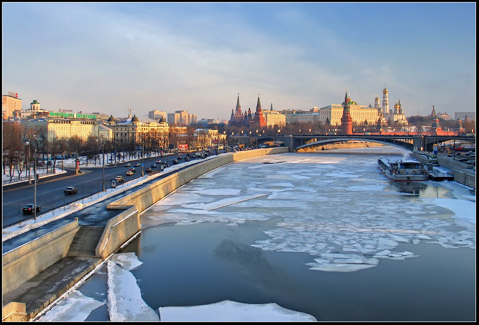 фото "Последние льдины" метки: пейзаж, город, весна