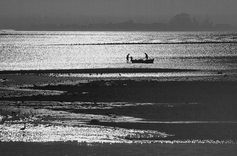 фото "BACK FROM FISHING" метки: пейзаж, вода, закат