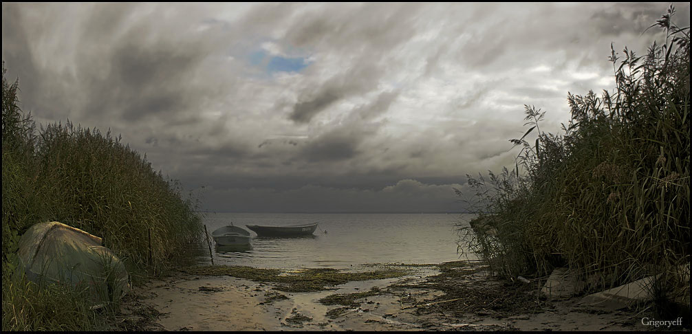 photo "Two boats. Ladoga lake" tags: landscape, 