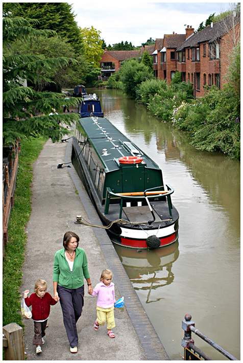 photo "Walk in Stratford-upon-Avon." tags: city, 