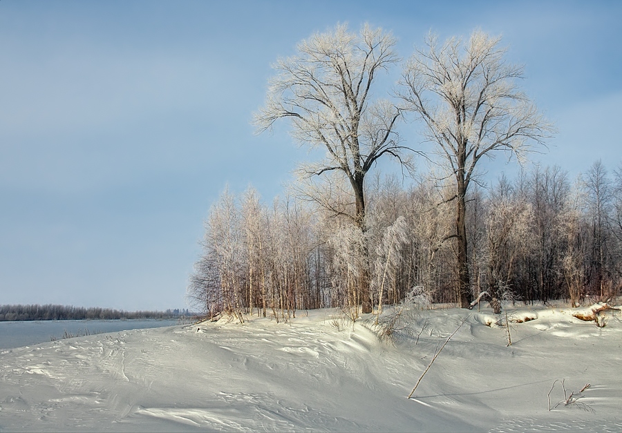 фото "Две сестры" метки: пейзаж, зима