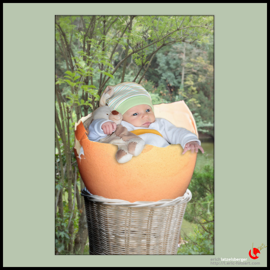 photo "fresh egg" tags: portrait, montage, children