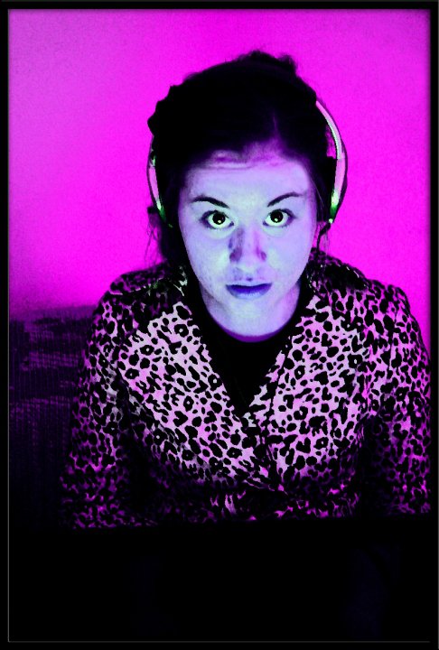 photo "P.C. On The Puter" tags: portrait, montage, woman