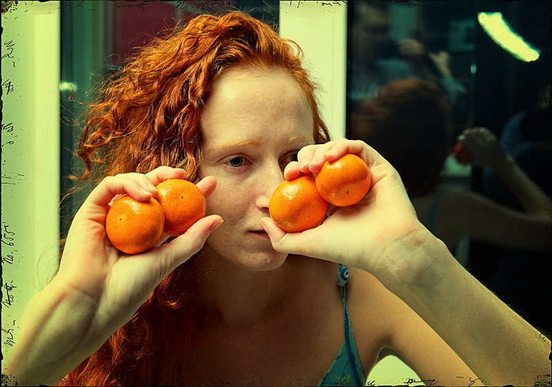 фото "Tangerine’s  Juggling" метки: портрет, жанр, женщина